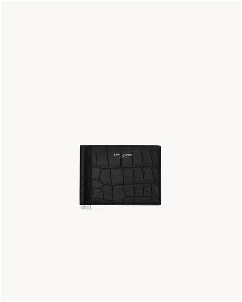 ysl bill clip wallet instagra|paris bill clip wallet.